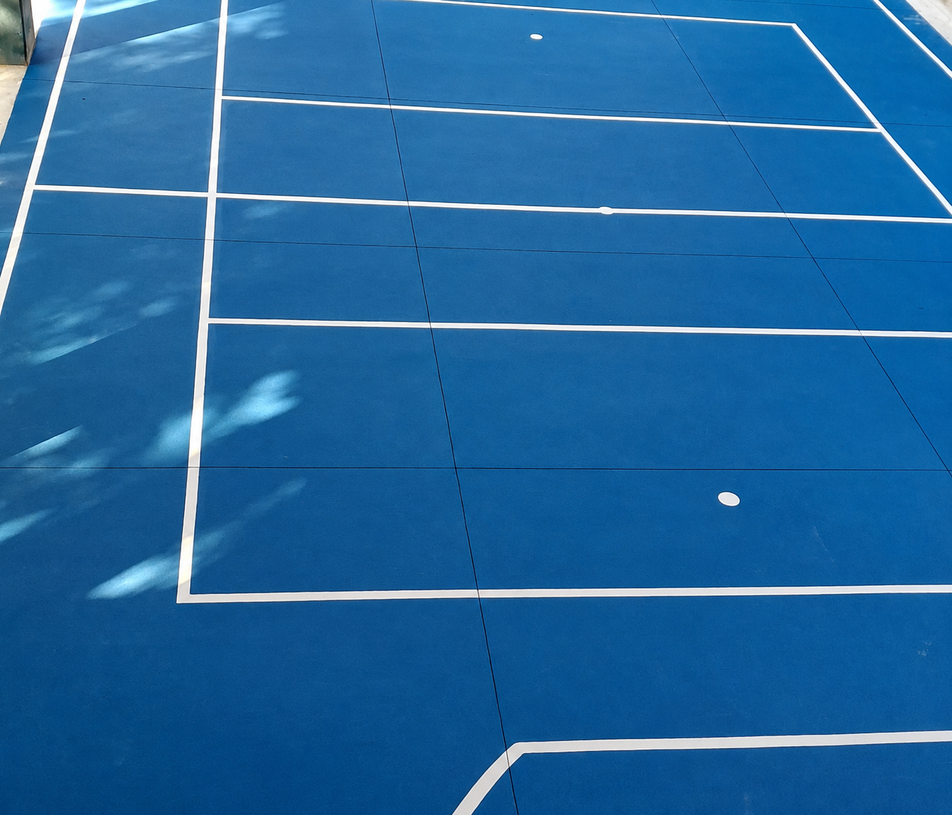 Piso de concreto com acabamento uniforme